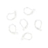 13mm Silver Colour Earring Hook with Lever Back